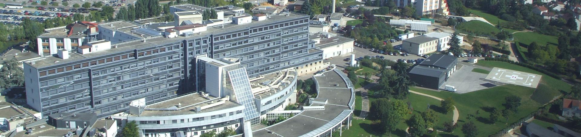 vue aérienne côté jardins